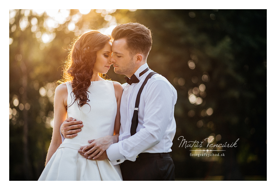 Svadobné foto v Prešove, Ľudo a Peťka vo výbornom svetle