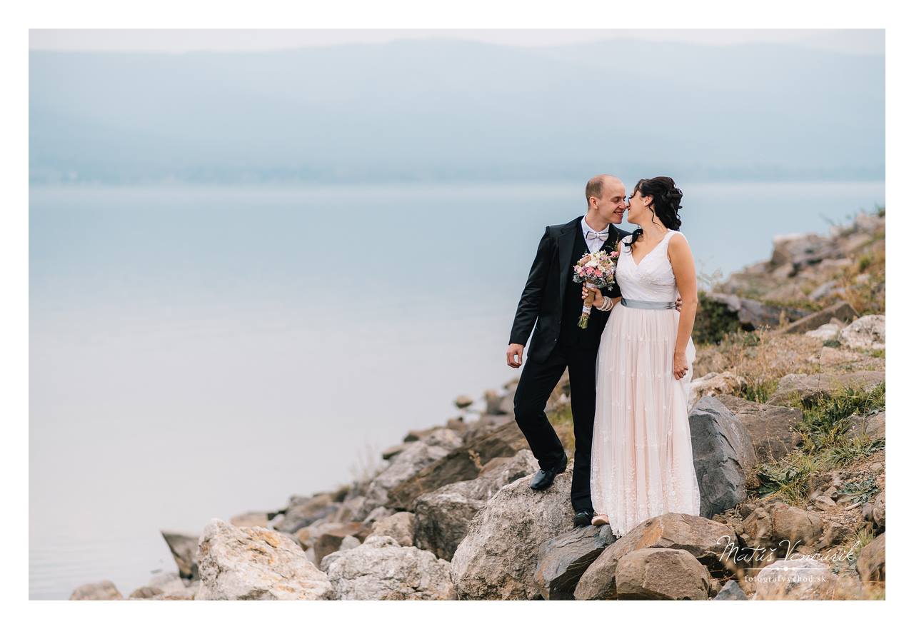 Šírava, svadobné foto